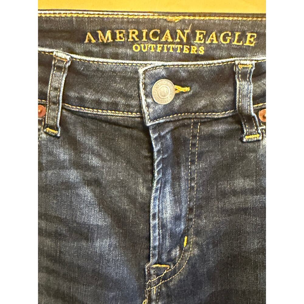 American Eagle Extreme Flex Original Boot Cut Fit Blue Jeans Men's 32x30 - Picture 5 of 13